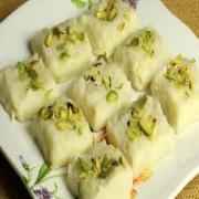 Freshly Made Khoa Burfi