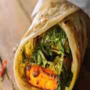 (2 For $9.99) Paneer Wrap Special