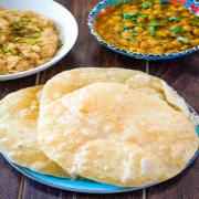 Poori (2 Pieces) With Chana