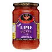 Deep Hot Lime Pickle