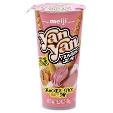 Meiji Yan Yan Strawberry Crackers