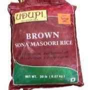 Udupi Brown Sonamasuri Sona Masoori Rice