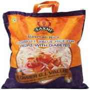 Laxmi Lower G.I. Value Basmati Rice For People With Diabetes