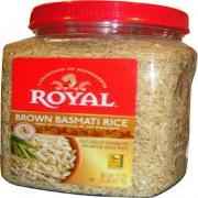 Royal Brown Basmati Rice Jar