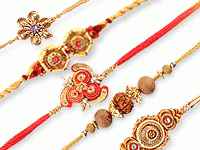 Assorted Varieties Of Rakhis