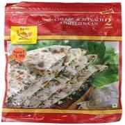 Deep Frozen Cheese And Spinach Stuffed Naan