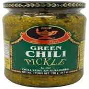 Deep Green Chilli Pickle