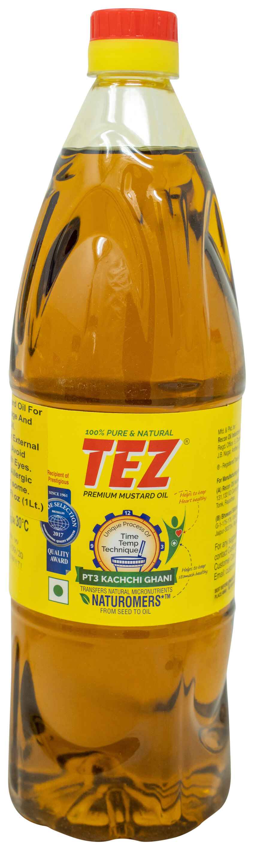 Tez Kachi Ghani Mustard Oil