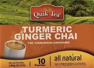 Quik Tea All Natural Turmeric Gin