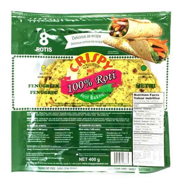 Crispy Methi Roti