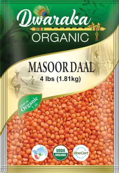 Dwarka Organic Masoor Dal Daal