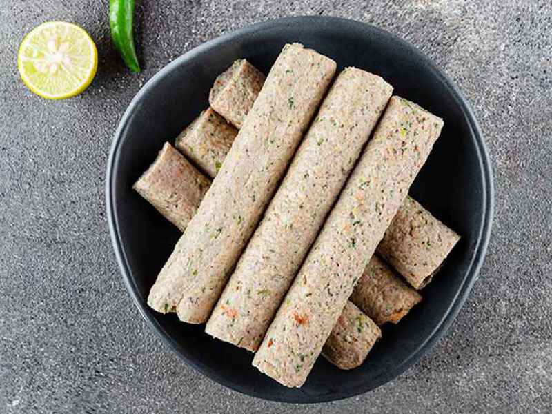 Halal Chicken Seekh Kabab (Fresh)