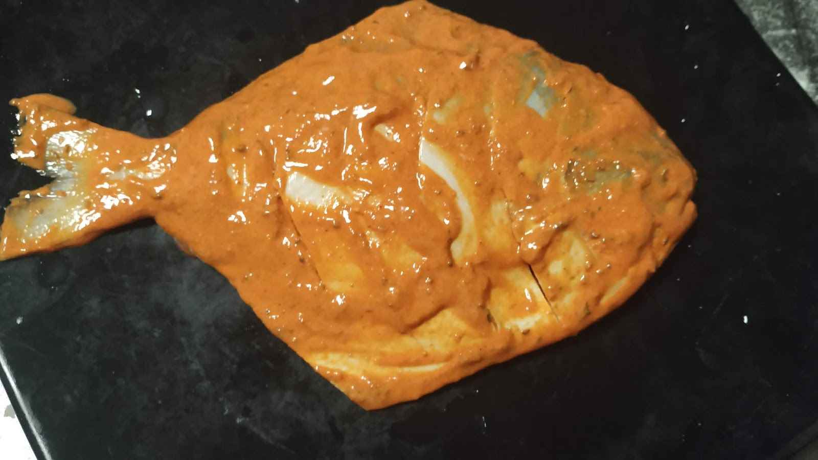Marinated Pomfret