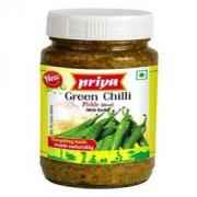 Priya Green Chilli (Sliced) Pickle