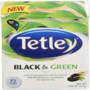 Tetley Black And Green Tea Bags