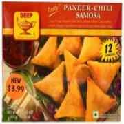 Deep Frozen Paneer Chilli Samosas