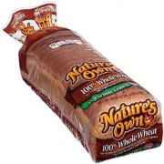 Natures Own 100% Whole Wheat Bread