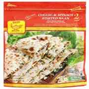 Deep Cheese And Spinach Naan