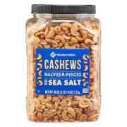 Members Mark Roasted Cashew Halves With Sea Salt