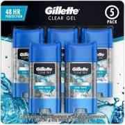 Gillette Endurance Clear Gel Deodorant  Cool Wave 3.8 Oz