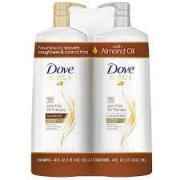 Dove Anti Frizz Oil Therapy Shampoo And Conditioner 40 Fl. Oz.