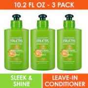 Garnier Fructis Sleek And Shine Intensely Smooth Leave In Conditioner 10.2 Fl. Oz