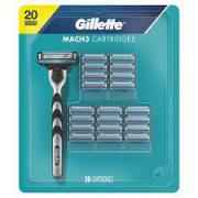 Gillette Mach3 Mens Razor Blade Refills