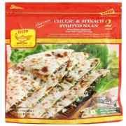 Deep Cheese And Spinach Naan