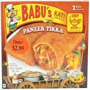 Deep Babus Kati Sandwich Paneer Tikka (2 Sandwiches)