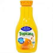 Tropicana Orange No Pulp Calcium And Vitamin D Juice