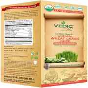 Vedic Certified Organic Aloe Vera Wheat Grass Juice