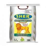 Atta   Sher Whole Wheat Whole Grain Atta
