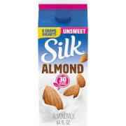 SILK ALMOND MILK UNSWEETENED