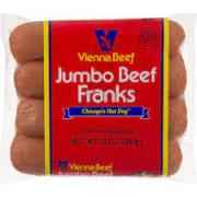 VIENNA BEEF JUMBO BEEF FRANKS