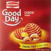 BRITANNIA GOOD DAY CASHEW COOKIES