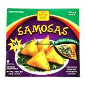 DEEP SPINACH PANEER SAMOSA