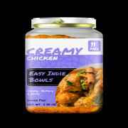EASY INDIE BOWLS CREAMY CHICKEN