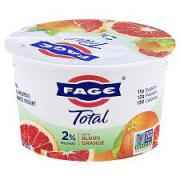 FAGE TOTAL 2% BLOOD ORANGE YOGURT
