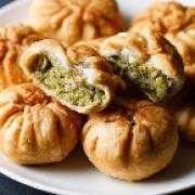 3 Pieces Lilva Kachori Plate