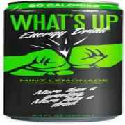 WHATS UP ENERGY DRINK MINT LEMONADE