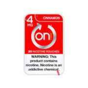ON! NICOTINE 4MG POUCHES CINNAMON