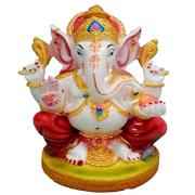 GOD IDOLS   GANESHA WITH ELEPHANTS