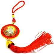 HANGING GANPATHY IN COLORFUL CAR HANGING