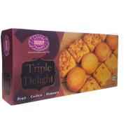 KARACHI BAKERY TRIPLE DELIGHT (BROWN)