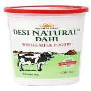 DESI NATURAL DAHI WHOLE MILK YGURT