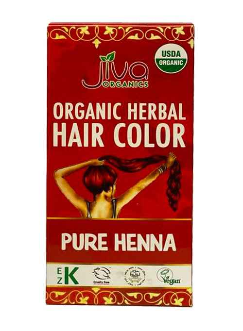 Jiva Organic Herbal Pure Henna Hair Color
