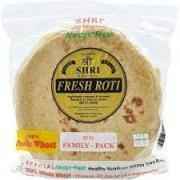 Shri Fresh Whole Wheat Roti Big