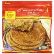 MIXED VEGETABLE PARATHA DEEP