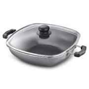 SQUARE KADAI WITH GLASS LID APNA No 2