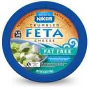 Nikos Feta Crumb Fat Free Cheese